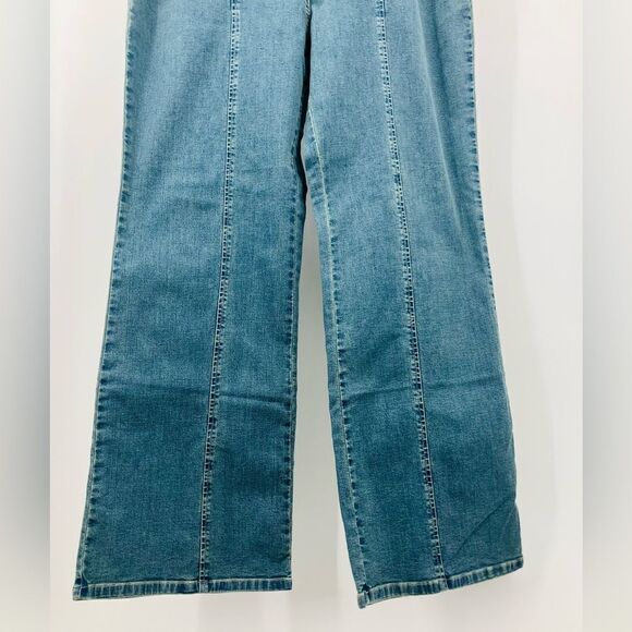 New with tags | j.jill out of the blue wide leg jeans | size 12 - Picture 3 of 7